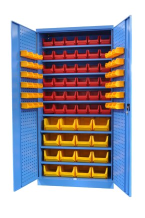 Dílenské skříně Kovos s plastovými boxy SPZ_11 (8 modelů) - 1