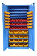 Dílenská skříň Kovos s plastovými boxy SPZ_11_0002_C_VAR_3