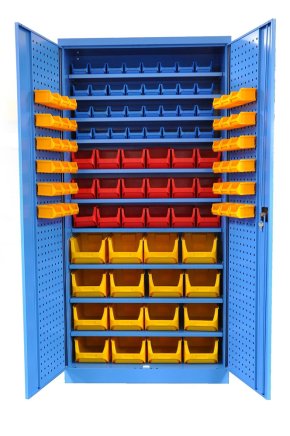 Dílenská skříň Kovos s plastovými boxy SPZ_11_0002_C_VAR_3 - 1