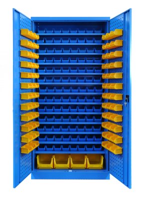 Dílenská skříň Kovos s plastovými boxy SPZ_11_0002_C_VAR_7 - 1