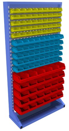 Stacionární jednostranné panely s vybavením velké (6 modelů) - 1