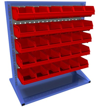 Stacionární oboustranný panel s vybavením PSZ_21_A_VAR_6 - 1