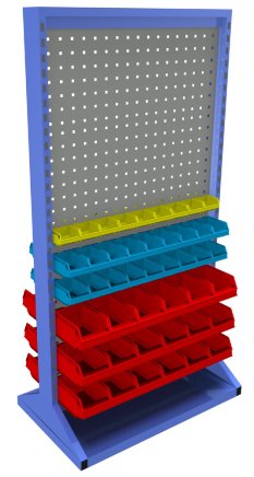 Stacionární oboustranný panel s vybavením PSZ_23_A_VAR_6 - 1