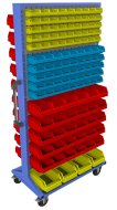 Pojízdný oboustranný panel s vybavením PSZ_23_B_VAR_2