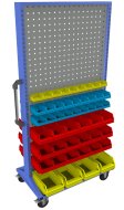 Pojízdný oboustranný panel s vybavením PSZ_23_B_VAR_6