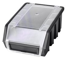 Plastový zásobník Ergobox 2 Plus - barva černá