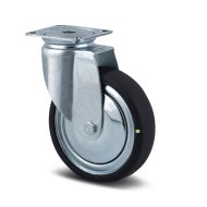 Elektricky vodivé kolo o ø 100 mm  s uchycením plotýnkou