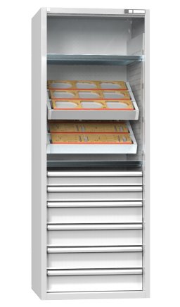 Roletová skříň pro NC nástroje s výbavou - 1