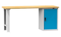 Dílenské stoly série C, šířka 1500, hloubka 700 nebo 800, výška 880 nebo 890 mm (6 modelů)
