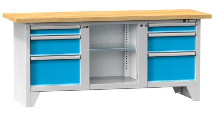 Dílenský stůl PS 2-1 - 1