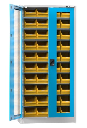 Skříň s plastovými boxy UK1-B11S - 1
