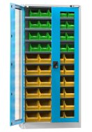 Skříň s plastovými boxy UK1-B21S - 1