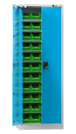 Skříň s plastovými boxy UK2-B11 - 1