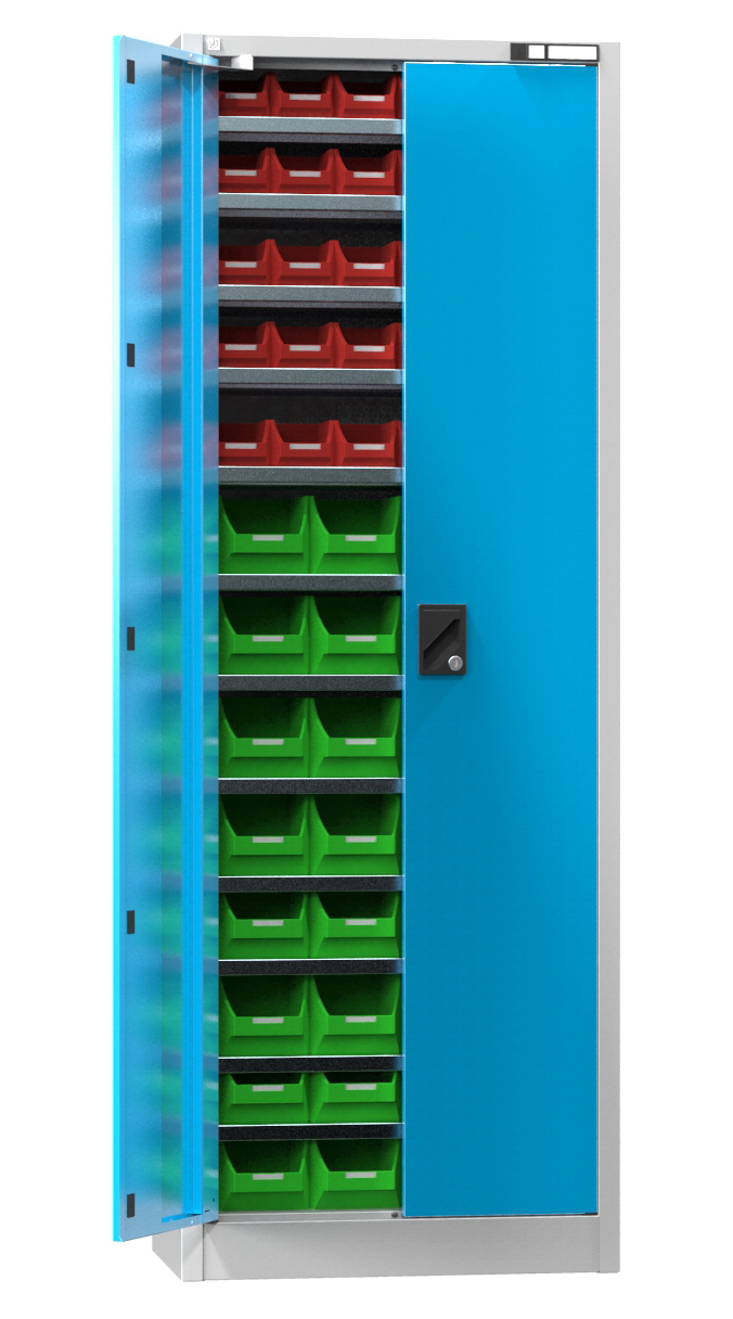 Skříň s plastovými boxy UK2-B21