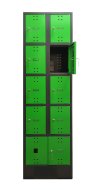 Skříň na dobíjení mobilních zařízení bez USB portů SBE_32_A8 - 2