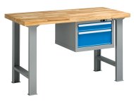 Dílenské stoly série B, šířka 1500, hloubka 700 nebo 800, výška 880 nebo 890 mm (6 modelů) - 1