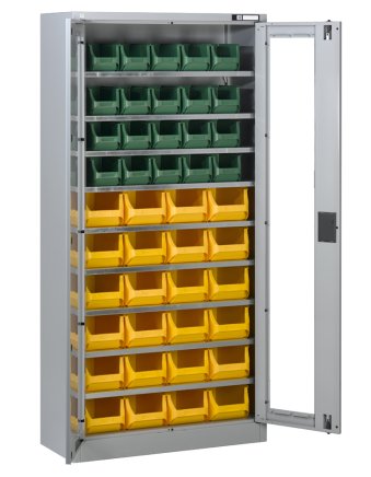 Skříň s plastovými boxy UK1-B21S - 2