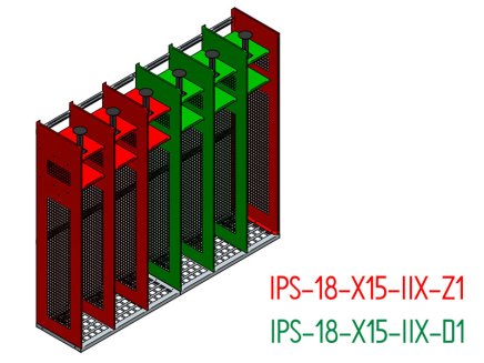 Skříň pro hasiče IPS Z1 - 3