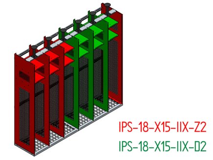 Přístavná skříň pro hasiče IPS D2 - 1