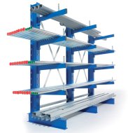 Konzolový regál MULTISTRONG M - jednostranný základní (12 modelů)