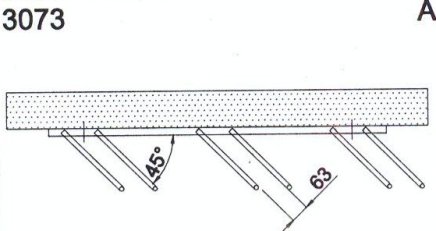 Stojan pro tři kola 3073 - 1