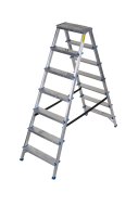 Hliníkové schůdky oboustranné DR(150)ALDD-7
