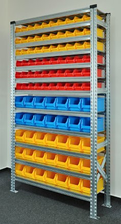 Regál s plastovými boxy 877851009_VAR_7 - 2