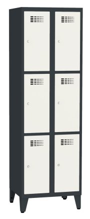 Šatní skříň dělená Sus 323 W šířka 600 mm - 6