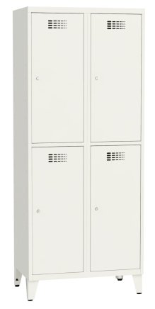 Šatní skříň kovová Sus 422 W šířka 800 mm - 8