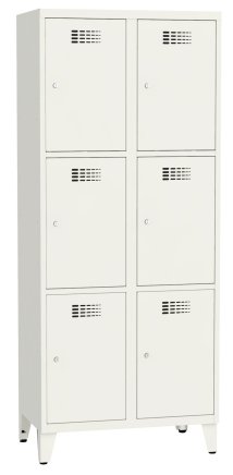 Šatní skříň kovová Sus 423 W šířka 800 mm - 8