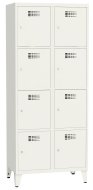 Šatní skříň kovová Sus 424 W šířka 800 mm - 8