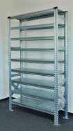 Bezšroubový policový regál 1972 x 1124 x 410 mm - 3