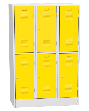 Šatní skříň kovová SHS 43A - 4