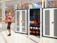 Skříň kovová SBM 212 pro sportovní potřeby - 3