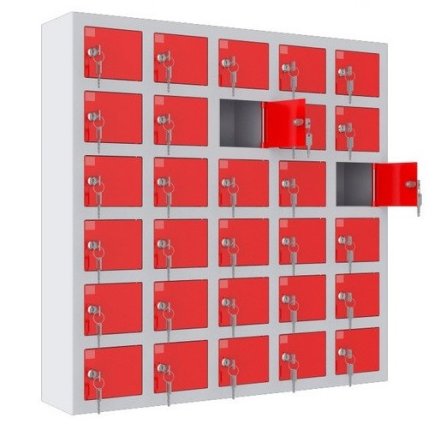 Skříň pro ukládání mobilních telefonů WSS 30 - 6