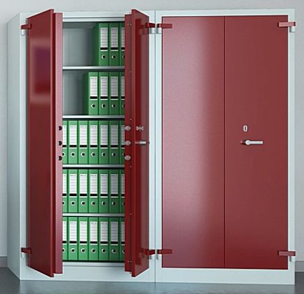 Archivační trezorová skříň na dokumenty Sam W 3a - 2