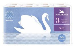 Toaletní papír Harmony Soft 3 x 16 kusů