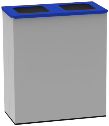 Odpadkový kovový koš KOS 1301 komplet - 3