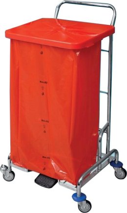 Vozík na třídění odpadu a prádla PEDALBAG I. bez vaku (5 modelů) - 2