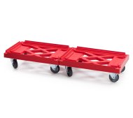 Podvozky pod přepravky HL - 2 otočná kola - 4
