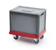 Podvozky pod přepravky HL - 2 otočná kola - 5