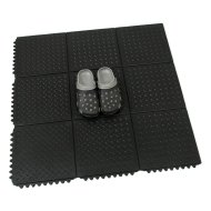 Gumová modulární protiúnavová rohož Diamond Plate Tile - 2