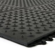 Gumová modulární protiúnavová rohož Diamond Plate Tile - 4