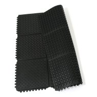 Gumová modulární protiúnavová rohož Diamond Plate Tile - 3