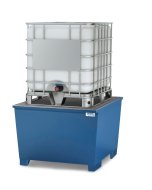 Záchytná vana na nožičkách classic-line pro 1 IBC nádrž - 1