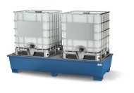 Záchytná vana na nožičkách classic-line pro 2 IBC nádrže - 1
