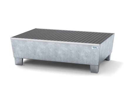 Záchytná vana na nožičkách classic-line pro 2 sudy - 2