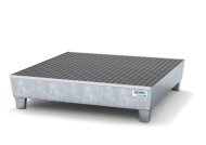 Záchytná vana na nožičkách classic-line pro 4 sudy - 2