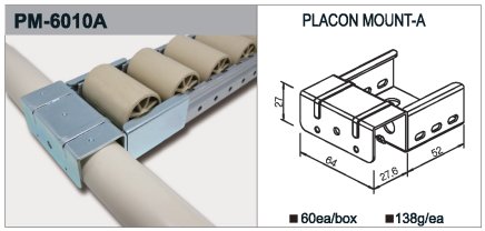Úchyt válečkové tratě typ PM-6010A - 1