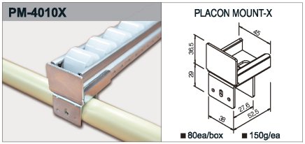 Úchyt válečkové tratě typ PM-4010X - 1